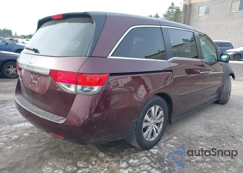 2014 Honda Odyssey Ex-L from USA, damaged, VIN 5FNRL5H60EB039703